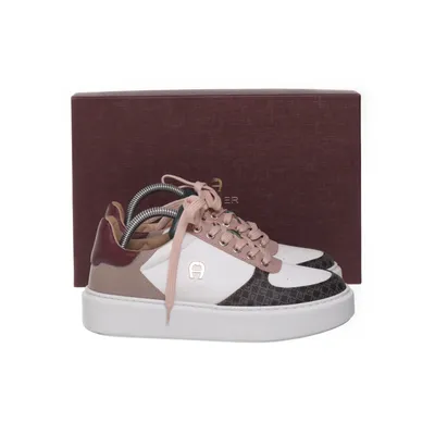 Sneakers (White, Multicolored) from Aigner Leather