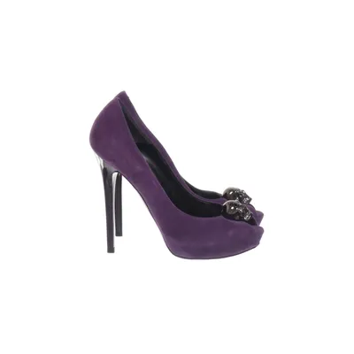 Klackskor (Lila) från Alexander McQueen Mocka
