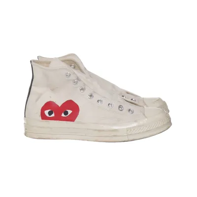 Tygskor (Vit) från Comme des Garçons PLAY x Converse
