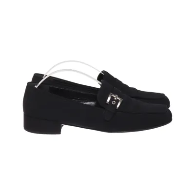 Loafers (Zwart) van Prada Leer