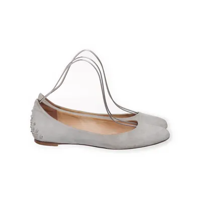 Ballerinaskor (Grå) från Alexander McQueen Skinn