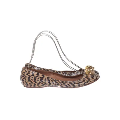 Ballet flats (Beige, Gray) from Alexander McQueen Leather