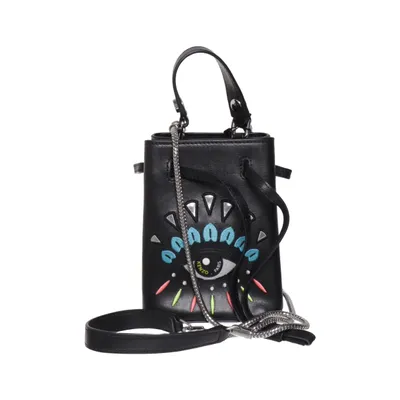 Sac à bandoulière (Eye Bucket Bag) de Kenzo Cuir
