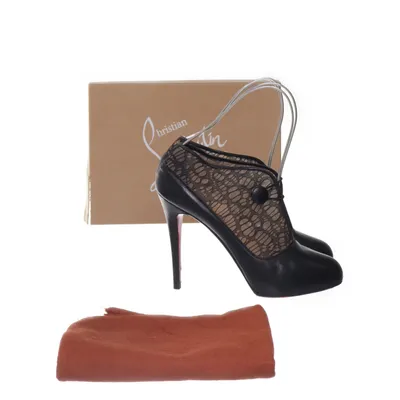 Stövletter (Svart) från Christian Louboutin Skinn