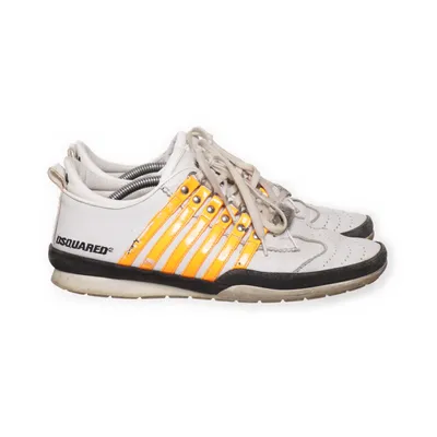 Sneakers (Hvid, Orange) fra Dsquared2 Læder