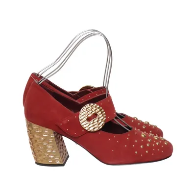 Hoge hakken (Rood) van Prada Leer