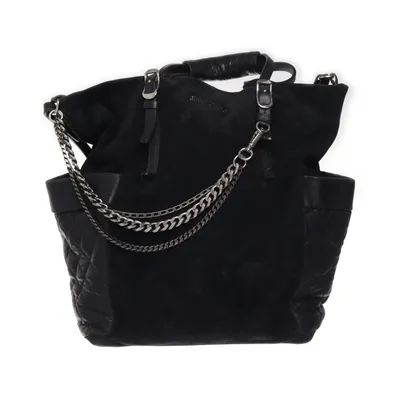 Handtas (Zwart) van Jimmy Choo Leer, Suède