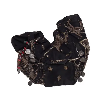 Handväska (Svart, Silverfärgad, Flerfärgad) från Antik Batik