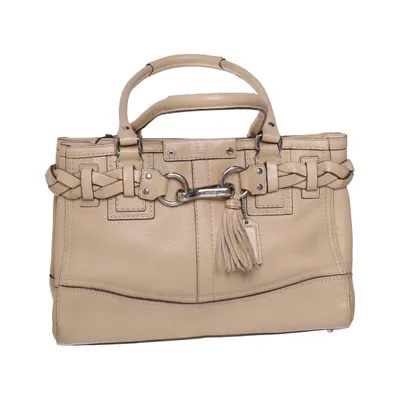 Handtas (Hampton) van Coach Leer
