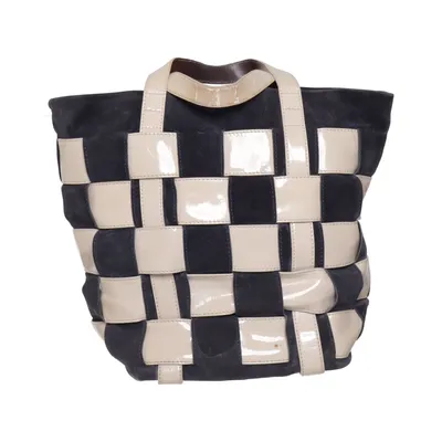 Håndtaske (Sort, Beige) fra Emporio Armani Læder