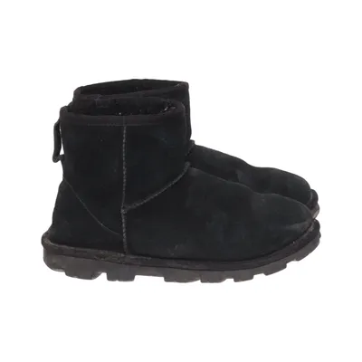 Enkellaarzen (Essential Mini Boot) van UGG Leer, Suède