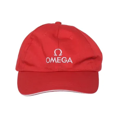 Baseball cap (Red) from Omega Cotton, Polyester