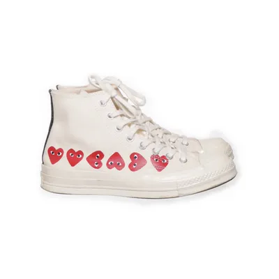 Tygskor (Beige) från Comme des Garçons PLAY x Converse