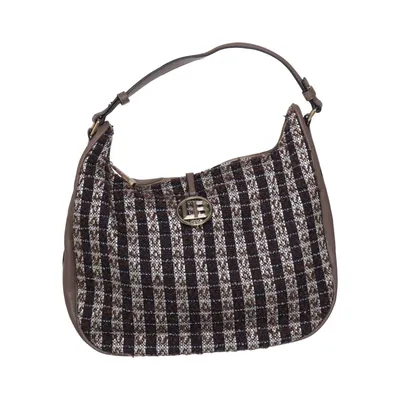 Shoulder-bag (Brown, Black, White) from Laura Biagiotti Polyester