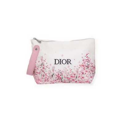 Toilettas (Wit, Roze, Meerkleurig) van Dior Beauté Gerecycled katoen