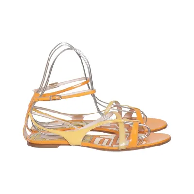 Sandales (Orange, Jaune, Multicolore) de Emilio Pucci