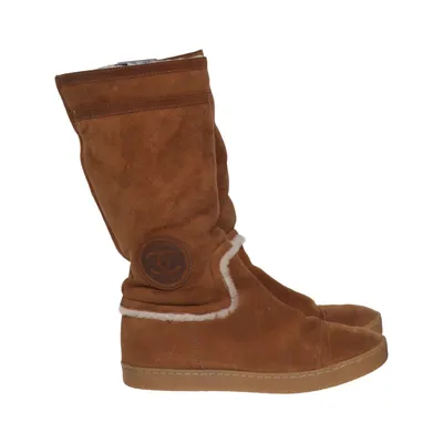 Bottes (Mark Matelasse) de Chanel Daim