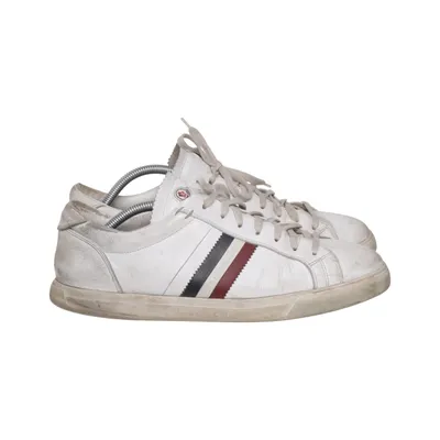 Sneakers (Hvid, Flerfarvet) fra Moncler Læder