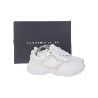 Sneakers (White) from Tommy Hilfiger Leather, Faux leather