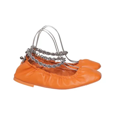 Ballet flats (Orange) from Dorothee Schumacher Leather