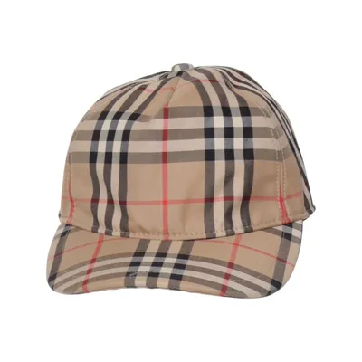 Casquette de baseball (Beige, Multicolore) de Burberry Coton, Polyester