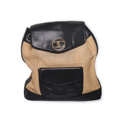 Ryggsäck (Svart, Beige) från Chanel