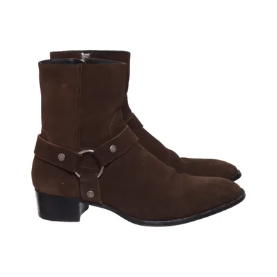 Ankelstøvler (Brun) fra Saint Laurent Læder