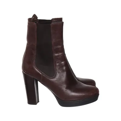 Heeled boots (Brown) from Prada