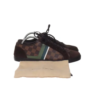 Sneakers (Monogram Damier Brown) from Louis Vuitton Leather