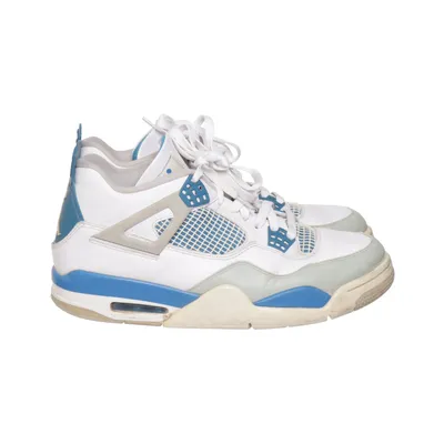 Baskets (4 Military Blue) de Nike Air Jordan Cuir
