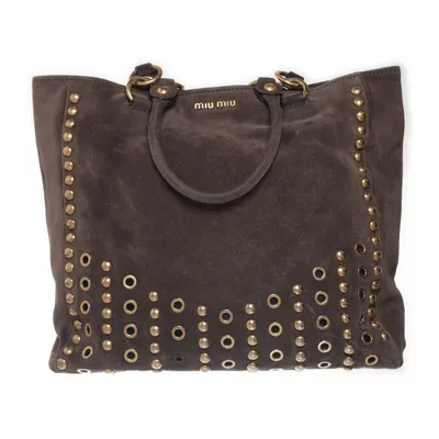 Handväska (Brun) från Miu Miu Mocka