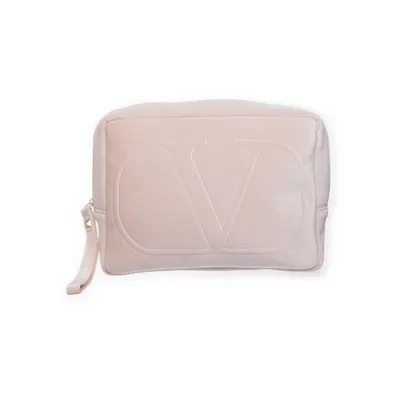Sminkväska (Beige, Rosa) från Valentino Återvunnen polyester