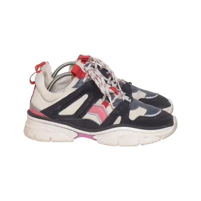 Sneakers (Blå, Pink, Hvid) fra Isabel Marant Læder