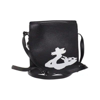 Axelremsväska (Svart, Vit) från Vivienne Westwood Skinn