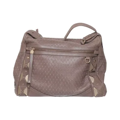 Handbag (Gray) from Versace Leather