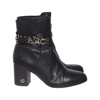Støvletter (Sort) fra Versace Jeans Læder