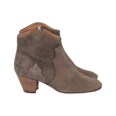 Heeled boots (Dicker) from Isabel Marant Suede