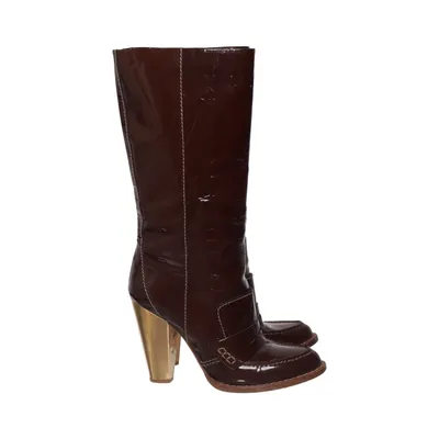 Støvler (Brun, Guld) fra Dolce & Gabbana Læder