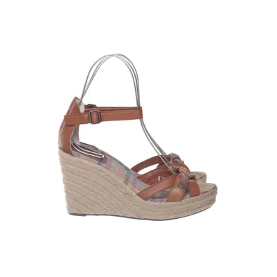 Sleehakken (Bruin) van Hilfiger Denim Leer