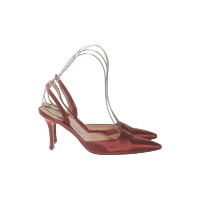 High heels (Red) from Manolo Blahnik Leather