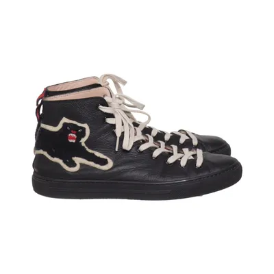 Sneakers (Zwart, Wit) van Gucci Leer
