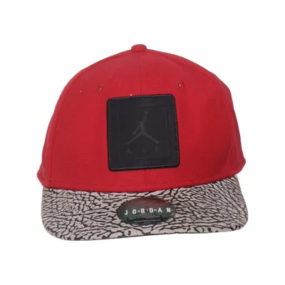Baseballkeps (Röd, Flerfärgad) från Jordan Bomull, Polyester, Ull