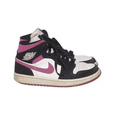 Sneaker (Mid Air Jordan 1 Magenta) von Nike Air Jordan Leder