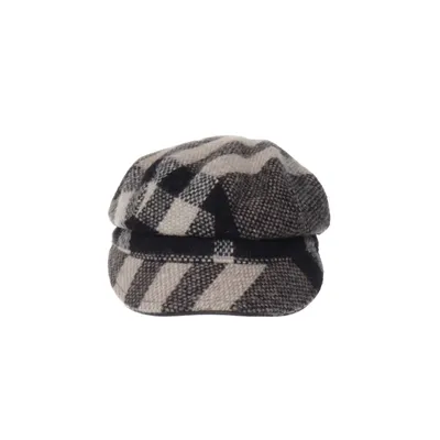 Flat cap (Brown, Beige) from Burberry Cotton, Polyester, Wool