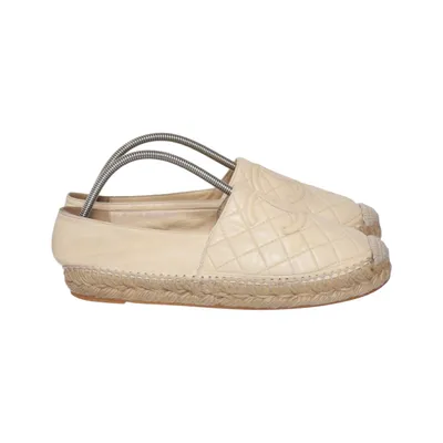 Espadrilles (Beige) de Chanel Cuir
