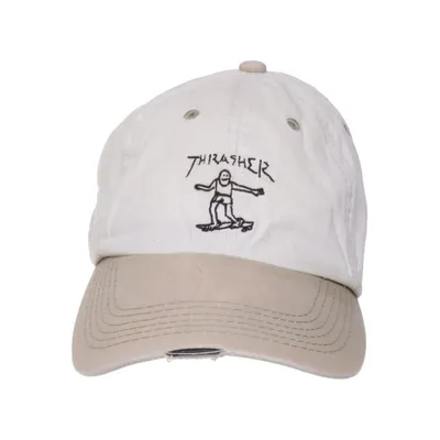 Casquette de baseball (Blanc, Beige) de Thrasher