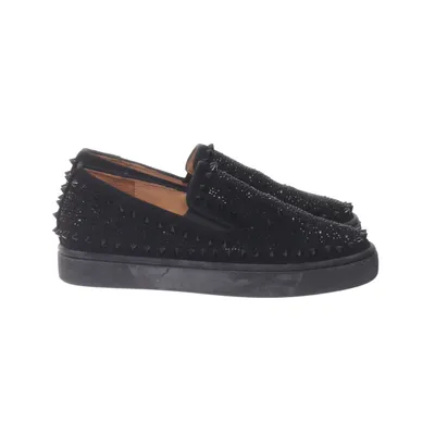 Chaussures d'été en toile (Noir) de Christian Louboutin
