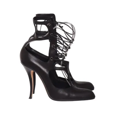 Klackskor (Svart) från Manolo Blahnik Skinn