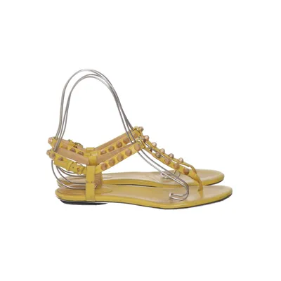 Sandalen (Geel, Goud) van Balenciaga Leer