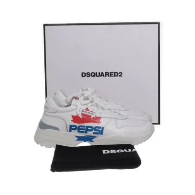Sneakers (For The Love Of It Low Sneakers) from Dsquared2 X Pepsi Leather